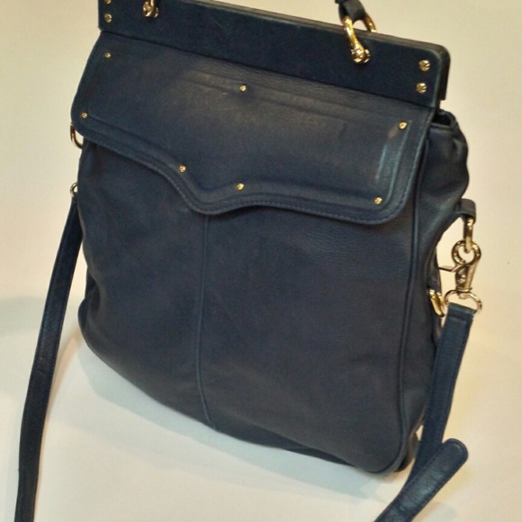 Rebecca Minkoff Handbags - Rebecca Minkoff Large Blue Satchel Crossbody